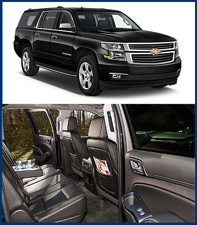 4-6 Pass SUV Suburban,Limousine Rental Service, Houston, The Woodlands, Spring, Tomball, Kingwood, Conroe